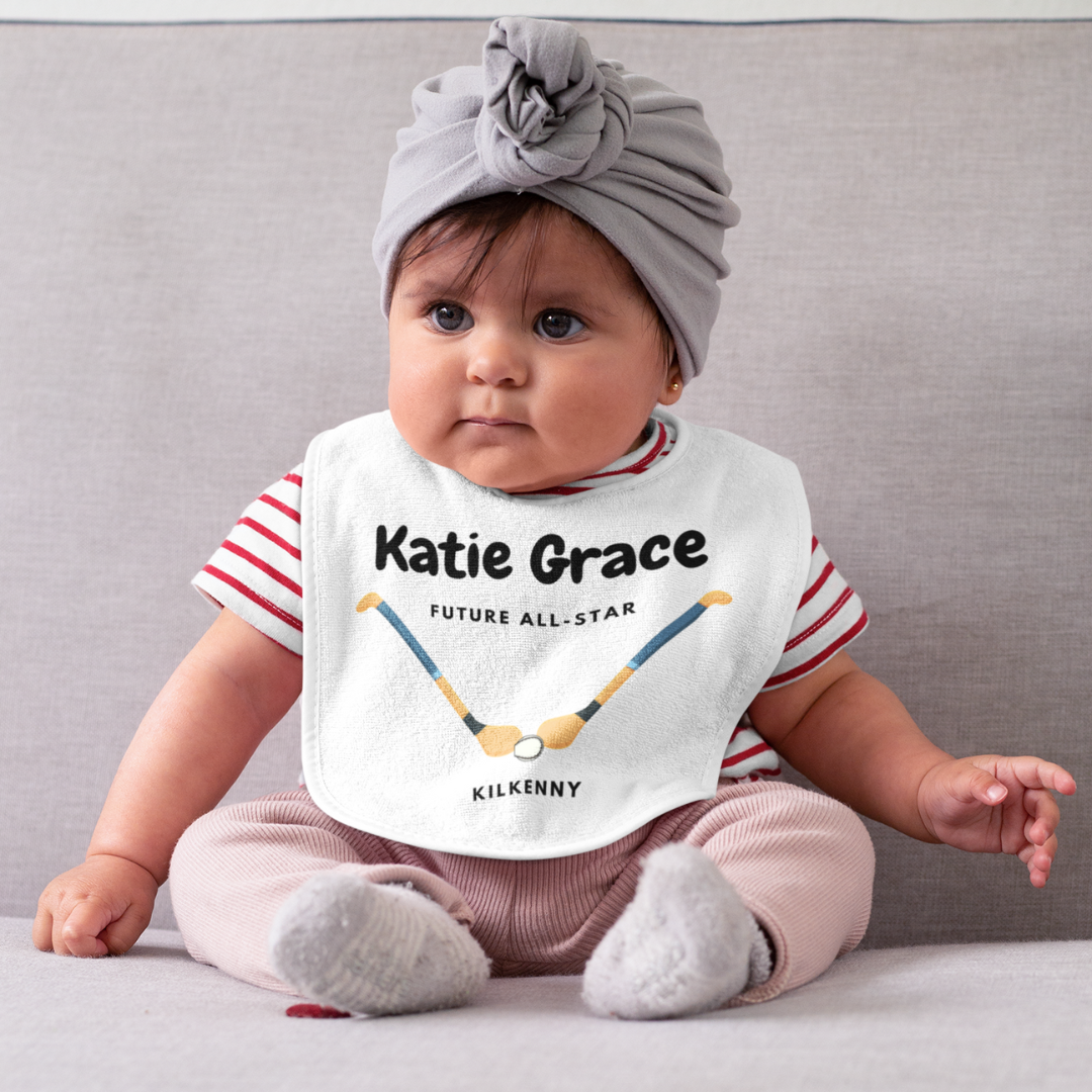 Personalised GAA Baby Bib - Future All Star