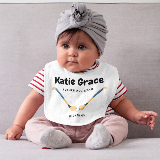 Personalised GAA Baby Bib - Future All Star