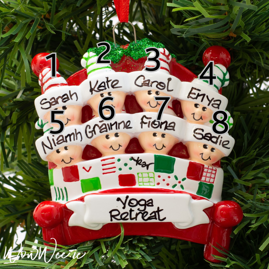 Personalised Christmas Ornament - Bed Heads 8