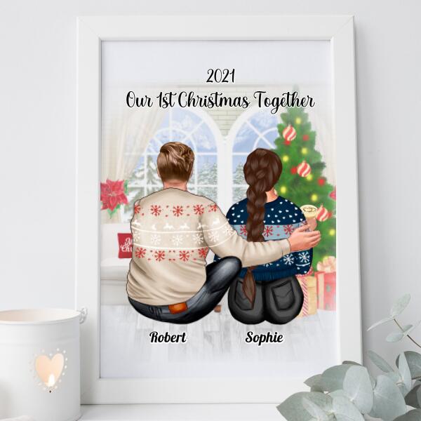 Personalised Frame - Our First Christmas