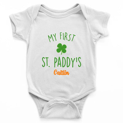 Personalised Baby Vest - My First St. Patrick's Day