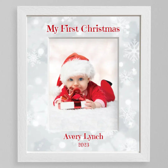 Personalised Mount Frame - My First Christmas