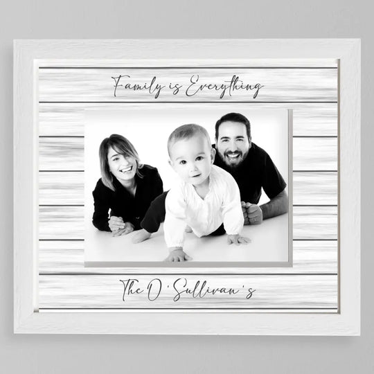 Personalised Family Photo Frame - Mount Customised by You!