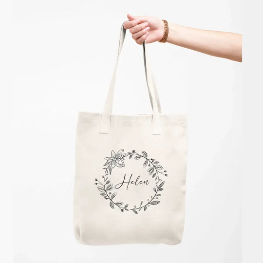 Personalised Tote Bag - Selection of Colours Available