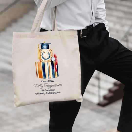 Personalised Graduation Tote Bag
