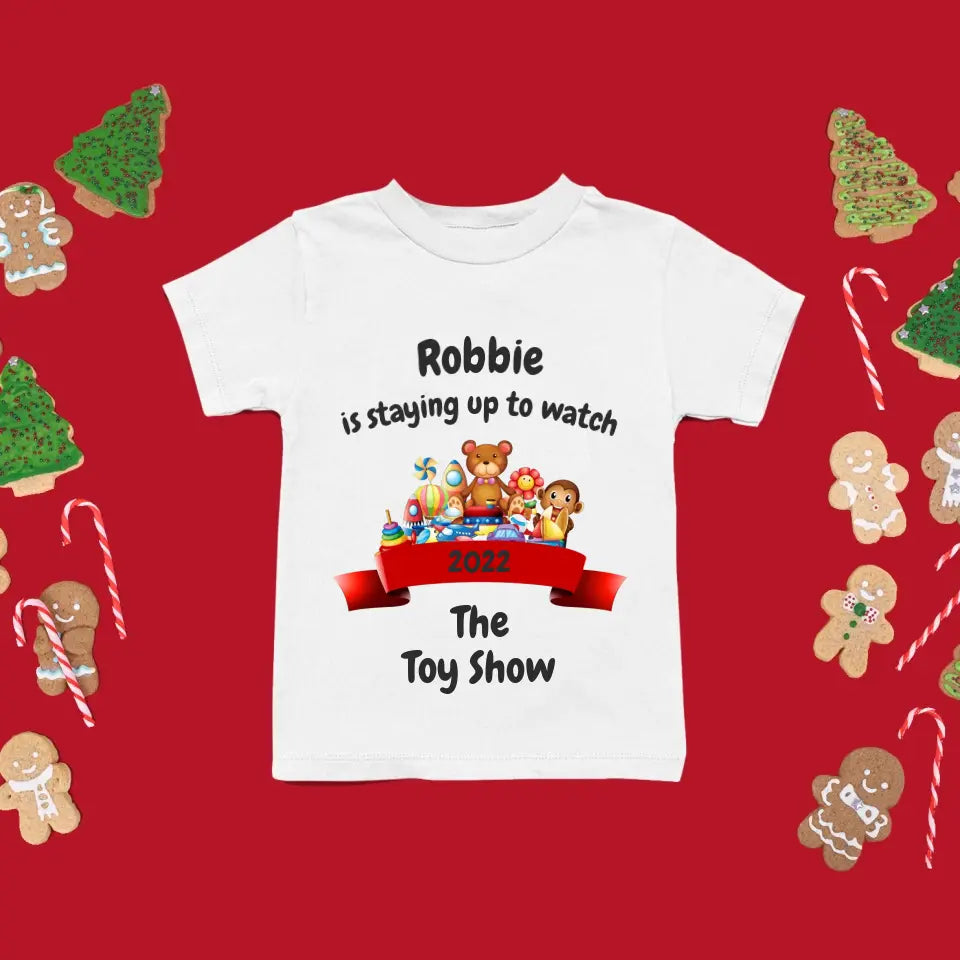 Personalised Toy Show T-shirt for Kids