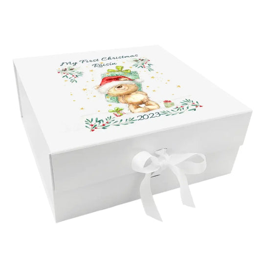 Personalised Christmas Keepsake Box - My First Christmas