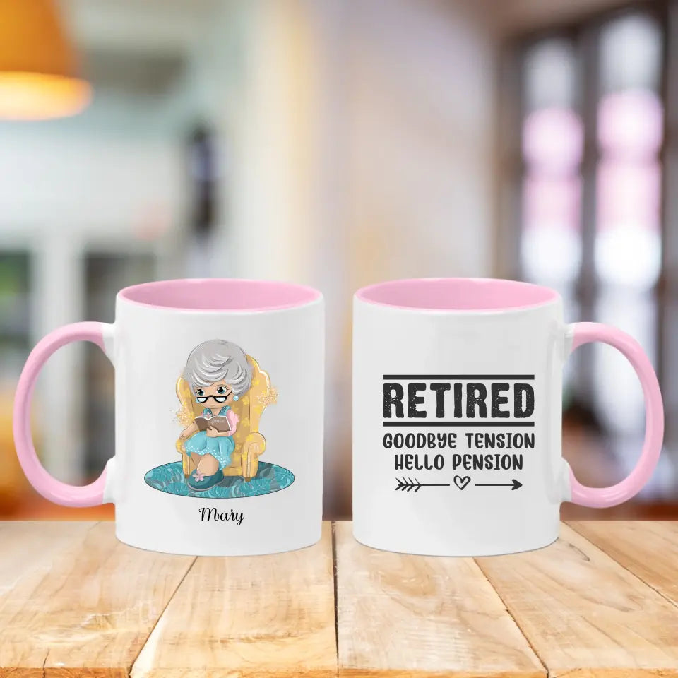 Personalised Retirement Mug