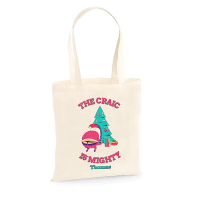 Personalised Christmas Tote Bag for Adults