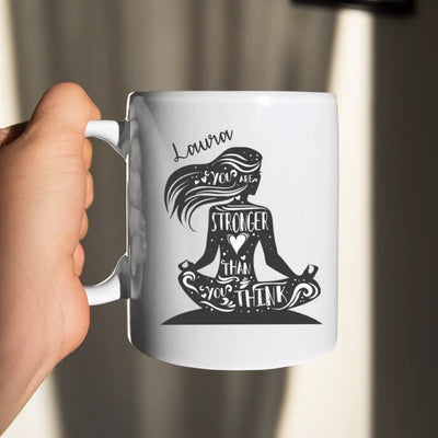 Personalised Mug - Stronger Than You Think
