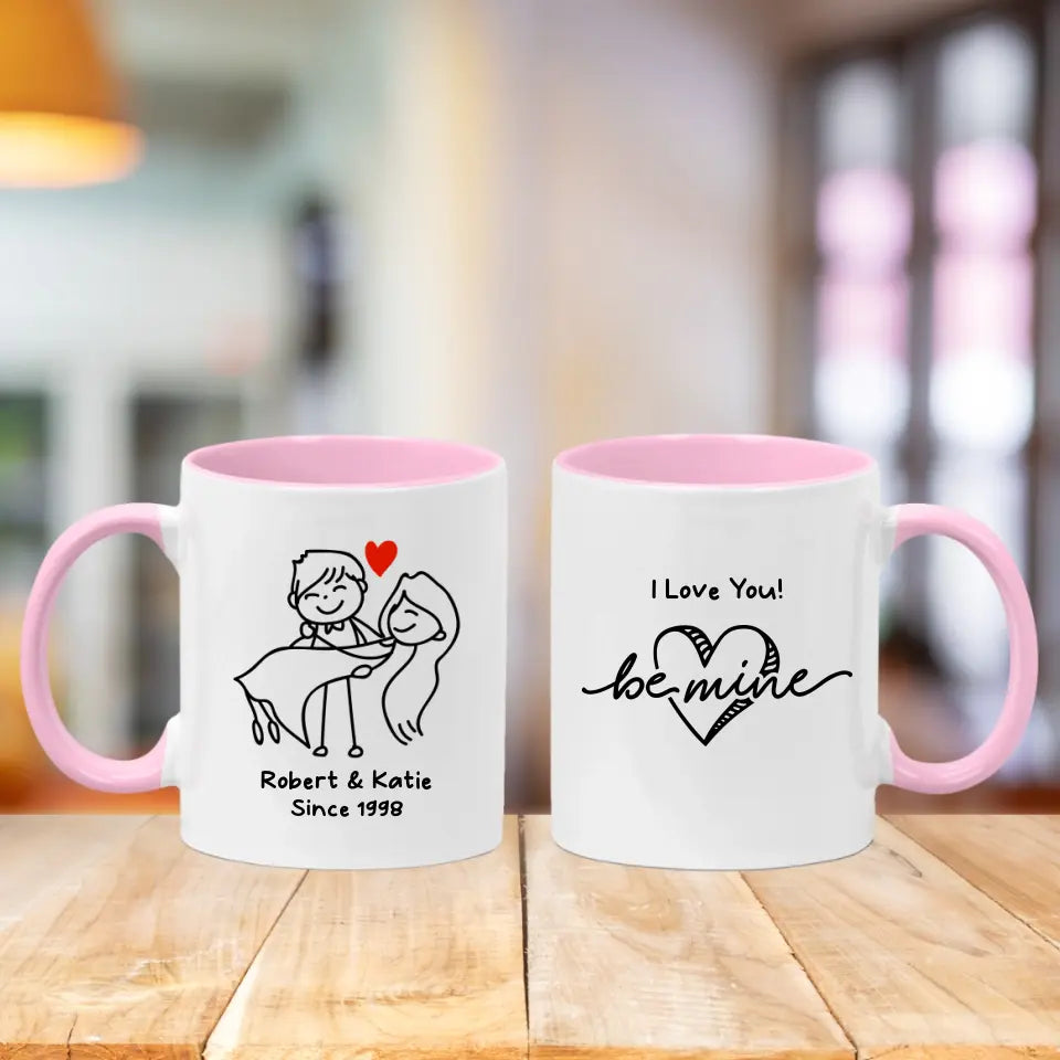 Personalised Valentine's Day Mug - Be Mine
