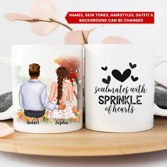 Personalised Mug for Couple - Design Your Own Love