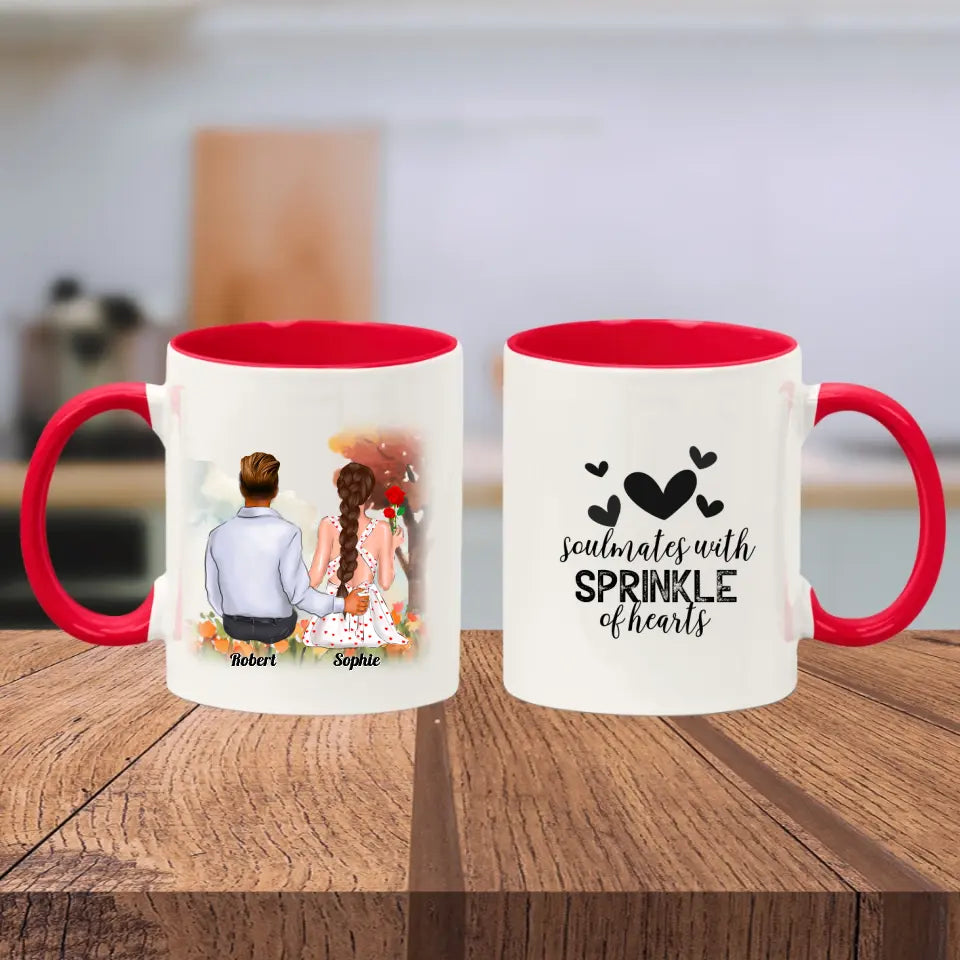 Personalised Mug for Couple - Design Your Own Love