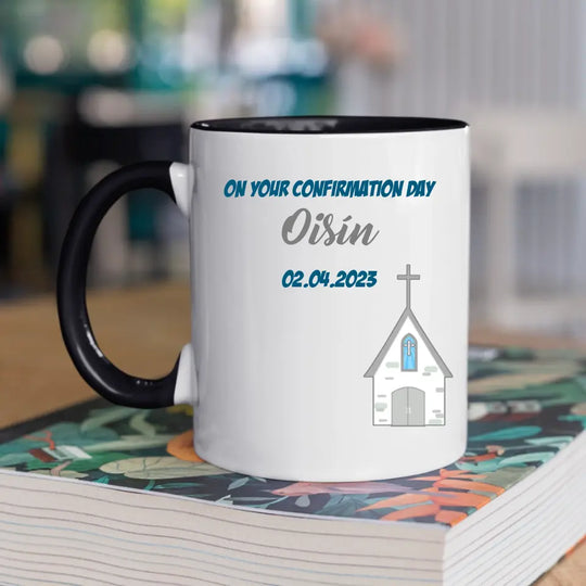 Personalised Confirmation Mug for Boys - Perfect Gift for Celebrating