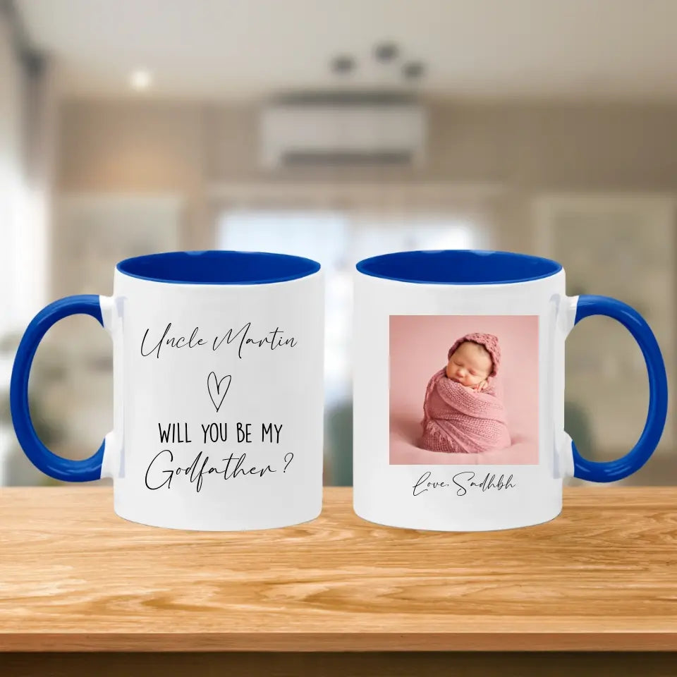Personalised Godfather Mug - Upload Your Own Photo