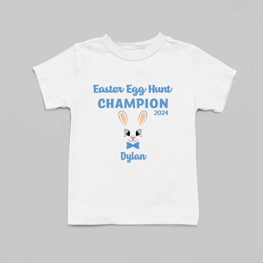 Personalised T-shirt for Boys - Easter Egg Hunt Champion