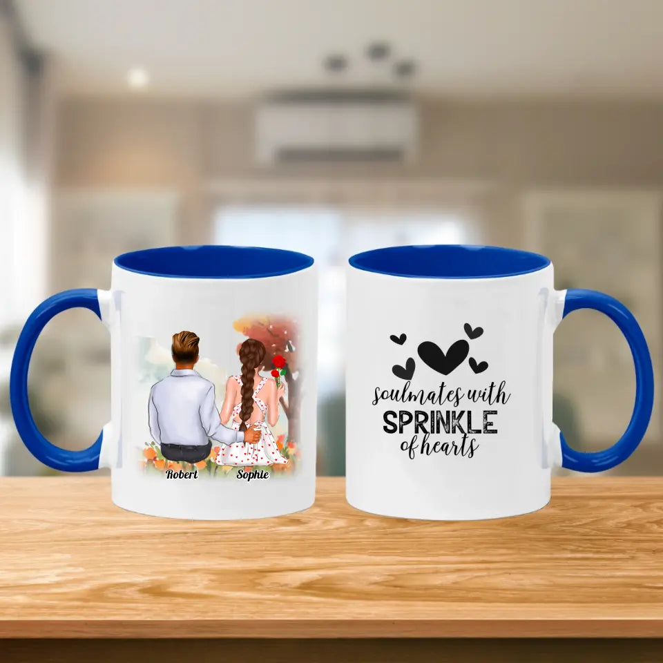 Personalised Mug for Couple - Design Your Own Love