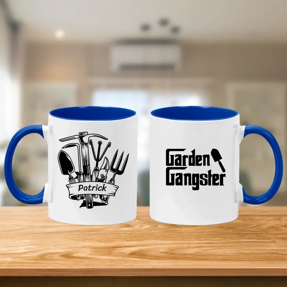 Personalised Garden Mug for Men - Choose Your Own Quote