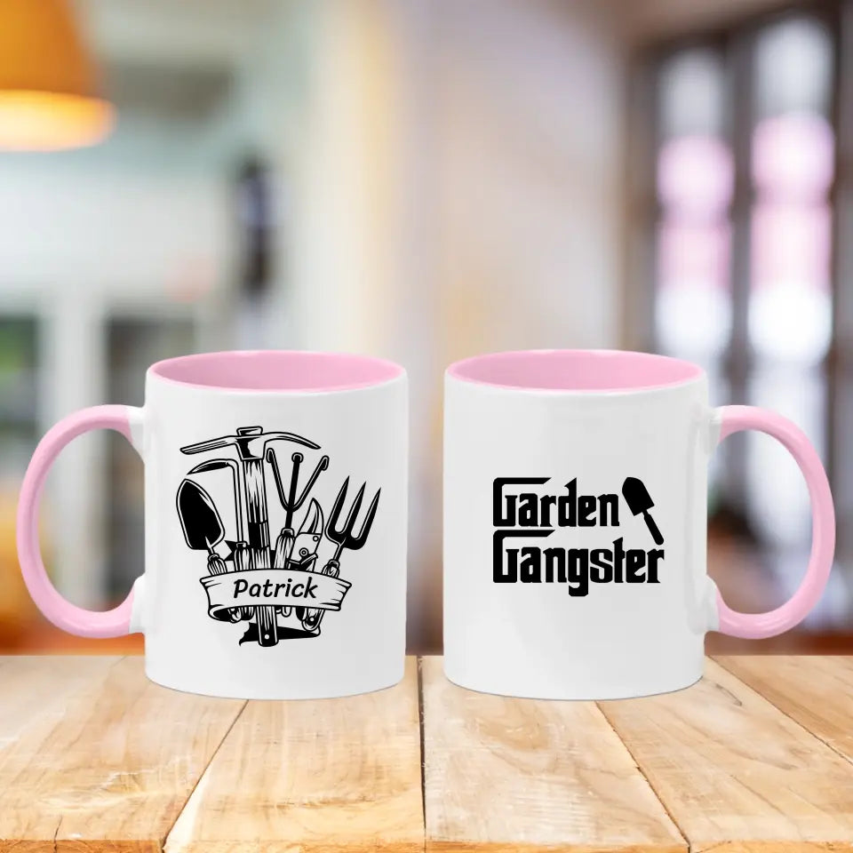 Personalised Garden Mug for Men - Choose Your Own Quote