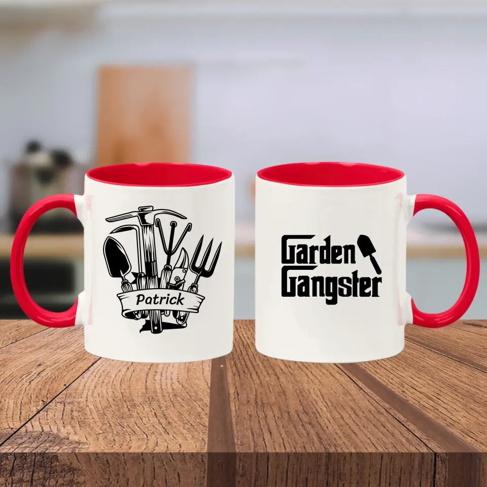 Personalised Garden Mug for Men - Choose Your Own Quote