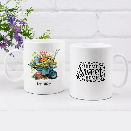 Personalised Mug for Garden Lovers - Choose Your Artwork & Quote