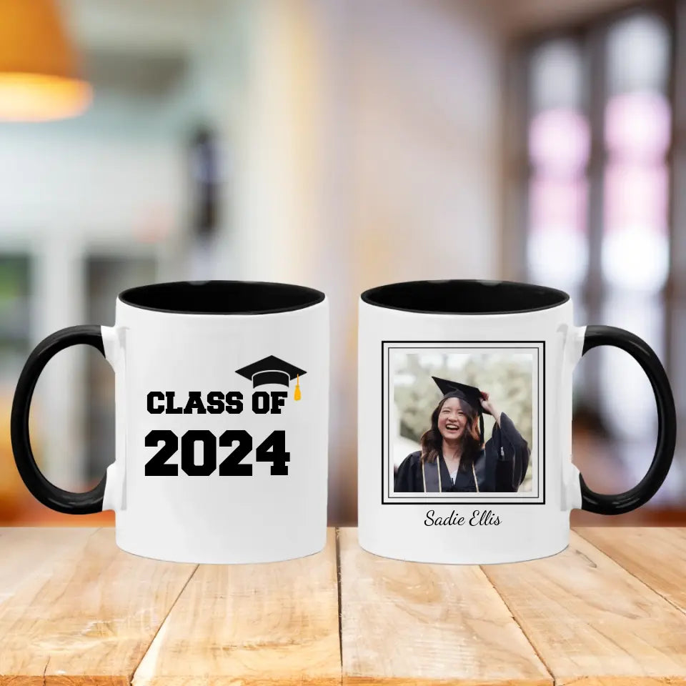 Personalised Graduation Mug - Upload Your Own Image - Class of 2024