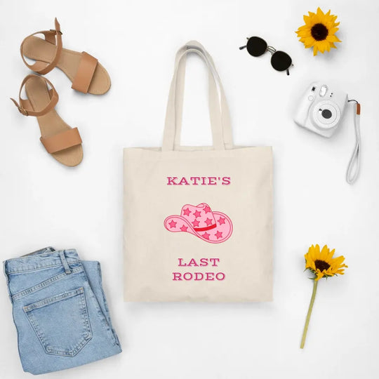 Personalised Hen Party Tote Bag - Last Rodeo