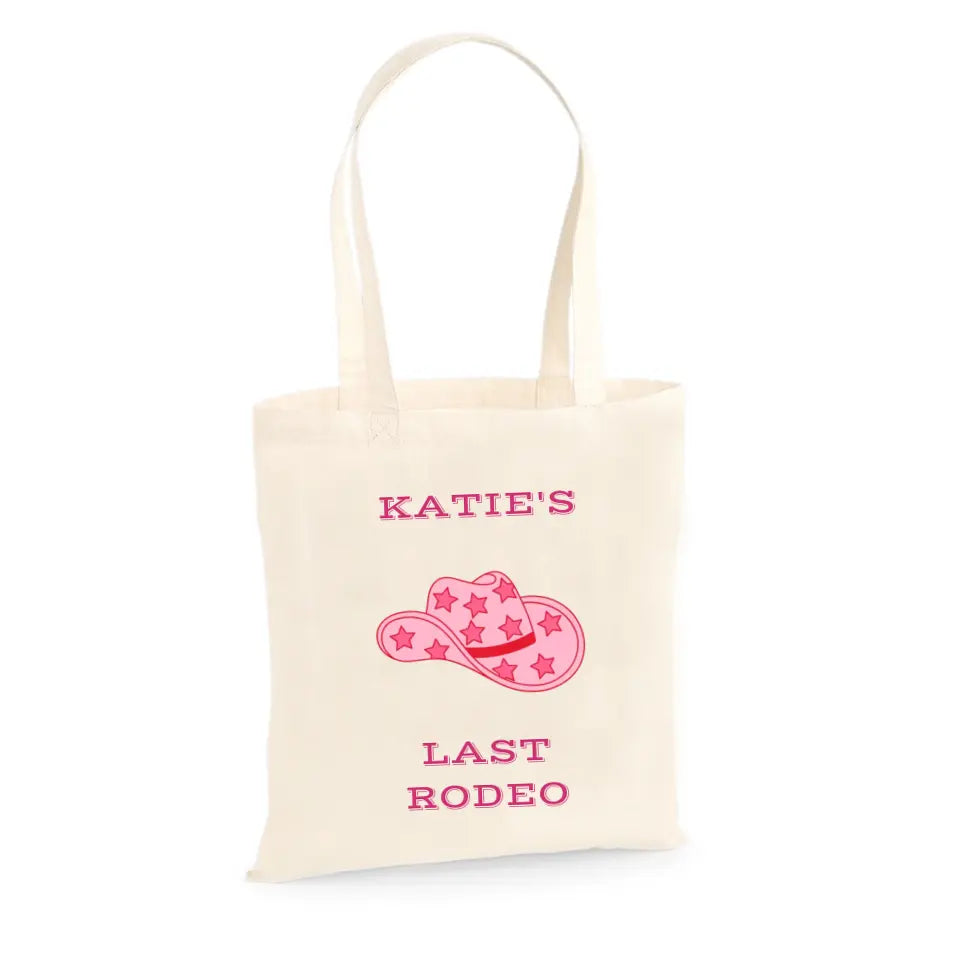 Personalised Hen Party Tote Bag - Last Rodeo