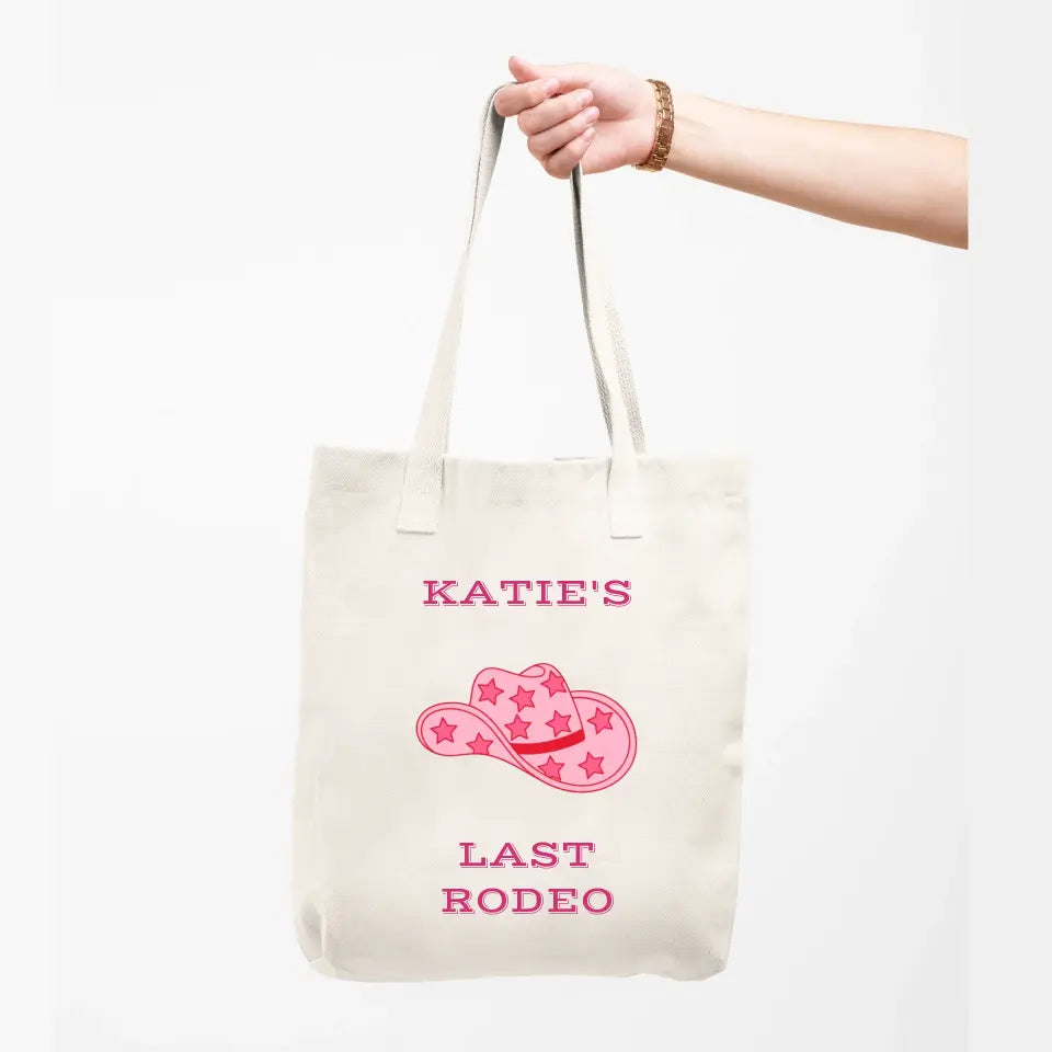 Personalised Hen Party Tote Bag - Last Rodeo