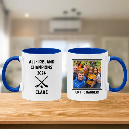 Personalised GAA All-Ireland Winners Mug - Upload Your Own Photo