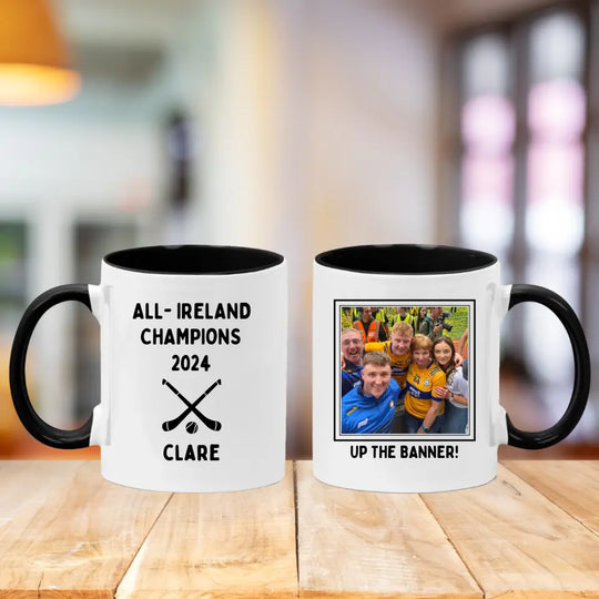 Personalised GAA All-Ireland Winners Mug - Upload Your Own Photo