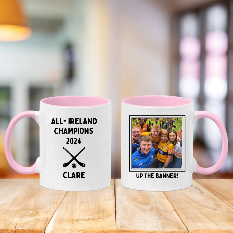 Personalised GAA All-Ireland Winners Mug - Upload Your Own Photo