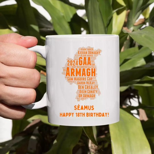 Personalised GAA Mug - Armagh All-Ireland Champions