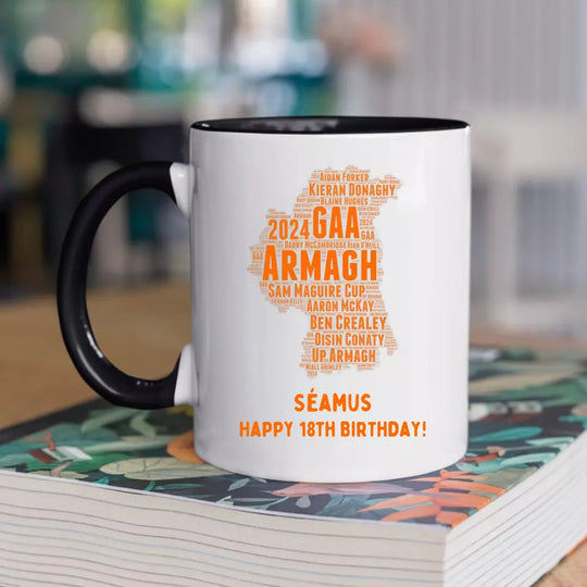 Personalised GAA Mug - Armagh All-Ireland Champions