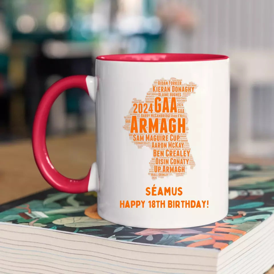 Personalised GAA Mug - Armagh All-Ireland Champions