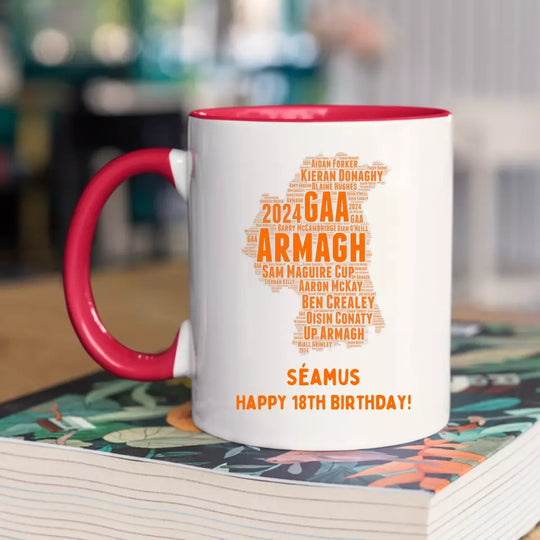 Personalised GAA Mug - Armagh All-Ireland Champions