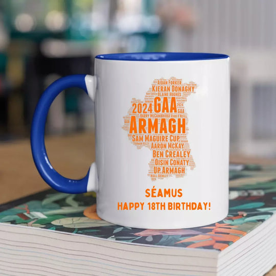 Personalised GAA Mug - Armagh All-Ireland Champions