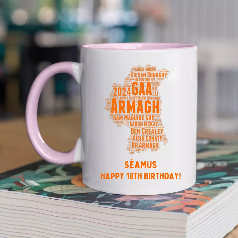 Personalised GAA Mug - Armagh All-Ireland Champions