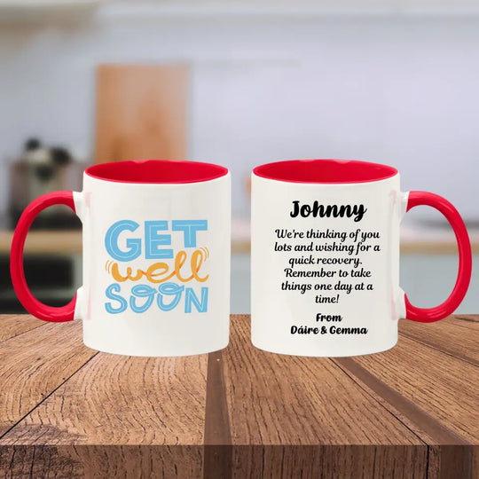 Personalised Mug - Get Well Soon