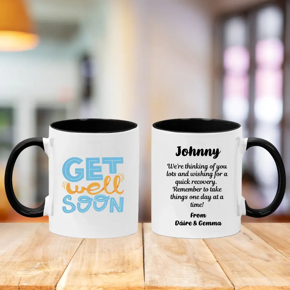 Personalised Mug - Get Well Soon