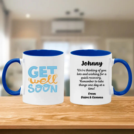 Personalised Mug - Get Well Soon