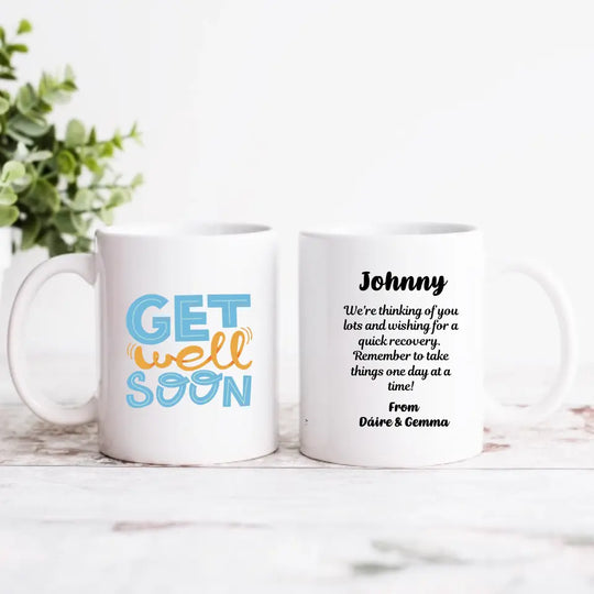 Personalised Mug - Get Well Soon