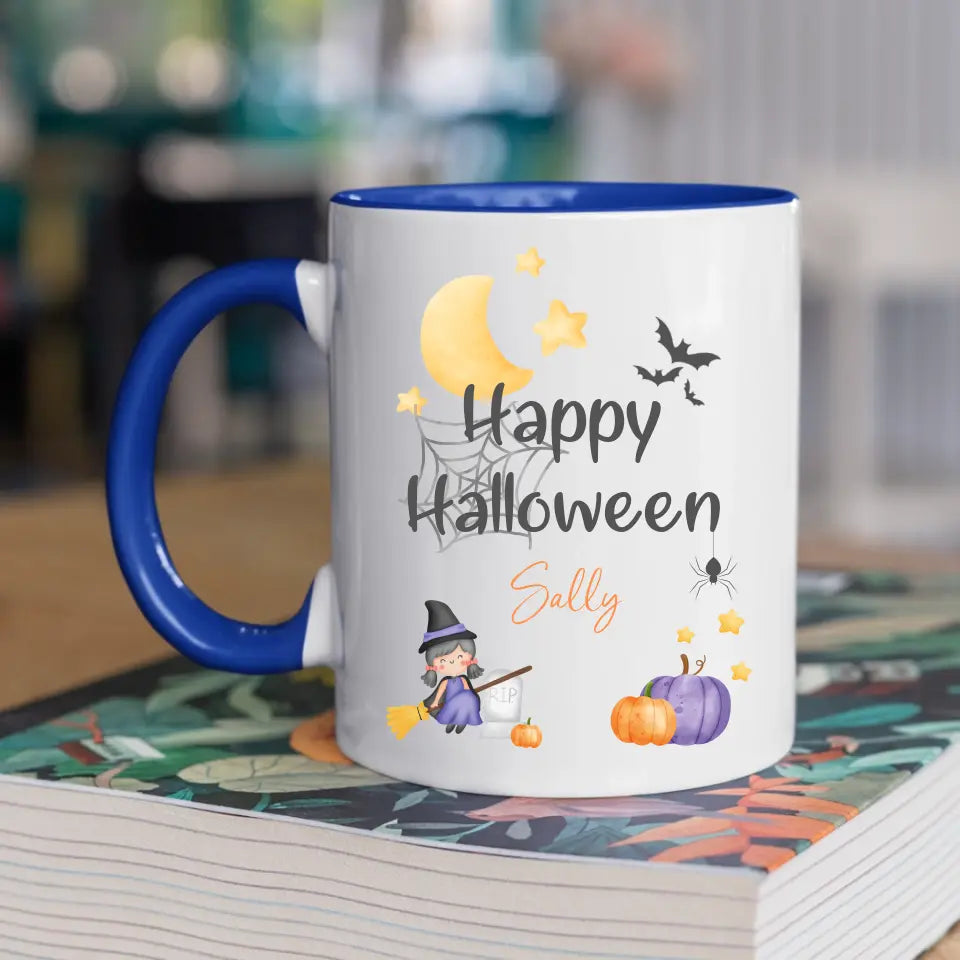 Personalised Halloween Mug for Girls & Boys