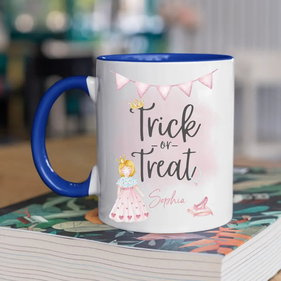 Personalised Halloween Mug with Princess