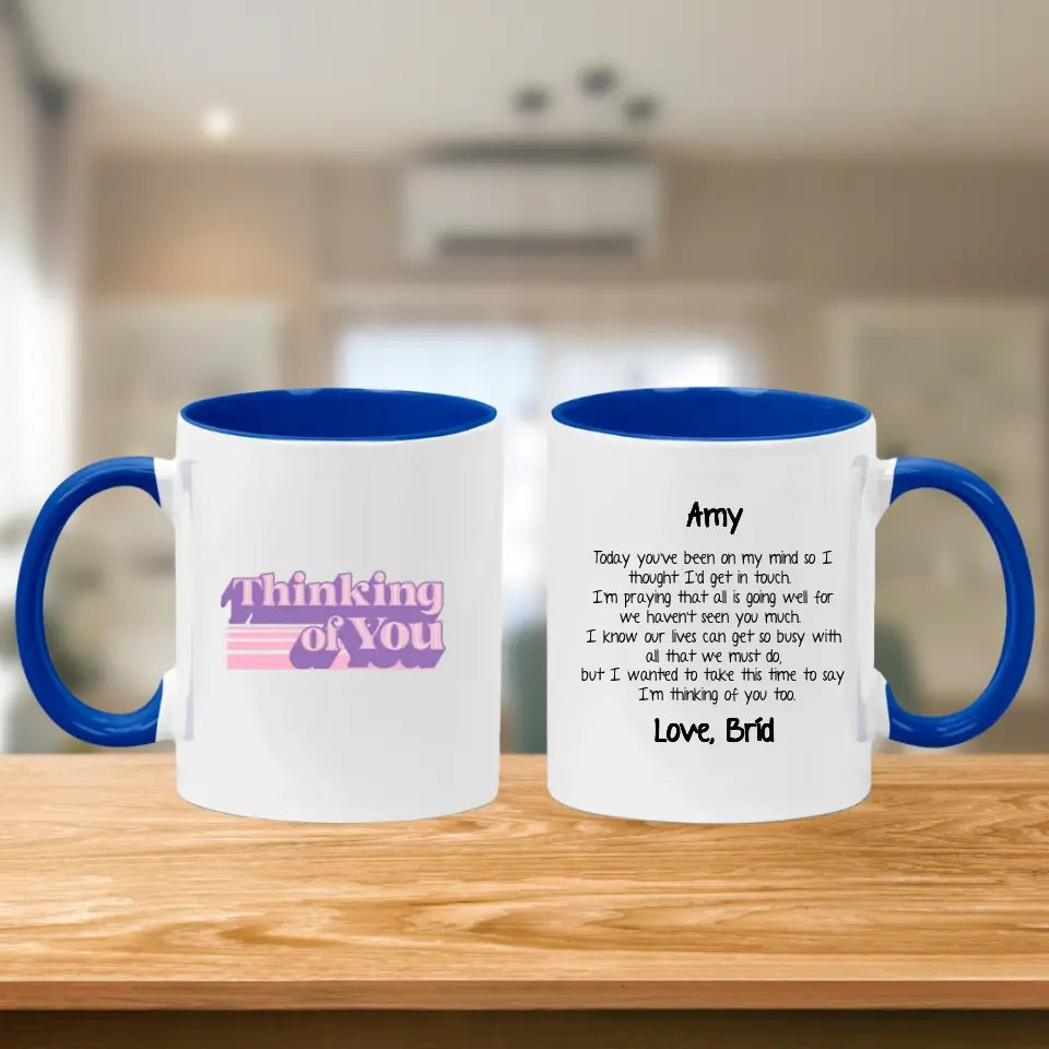 Personalised Mug - Thinking of You