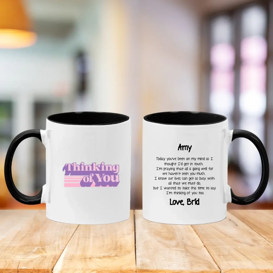 Personalised Mug - Thinking of You