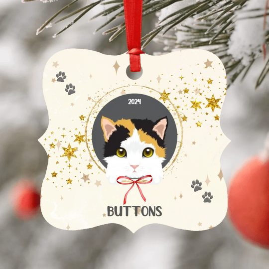 Personalised Cat Christmas Ornament - Choose Your Own Cat