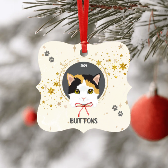 Personalised Cat Christmas Ornament - Choose Your Own Cat