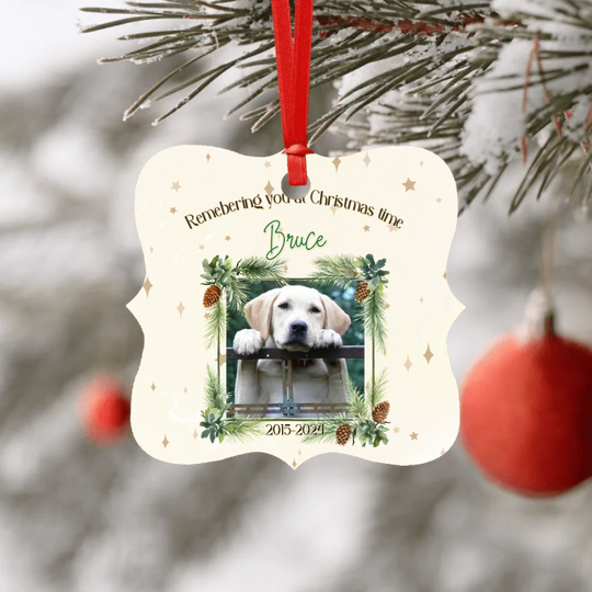 Personalised Memorial Ornament for Pets