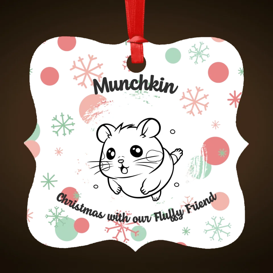 Personalised Christmas Animal Ornament - Choose Your Pet